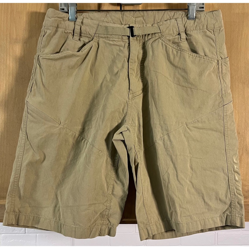 Viktos EDC Shorts Mens 34 Tan Khaki Tactical Utility Webbing Belt Cargo